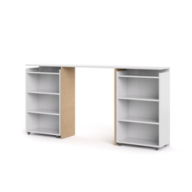 Zagłówek do łóżka biały 160x200 cm Naia