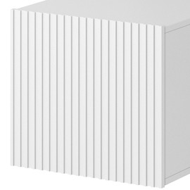 Front do szafki RTV Malia 150 cm w kolorze białym, 1 sztuka