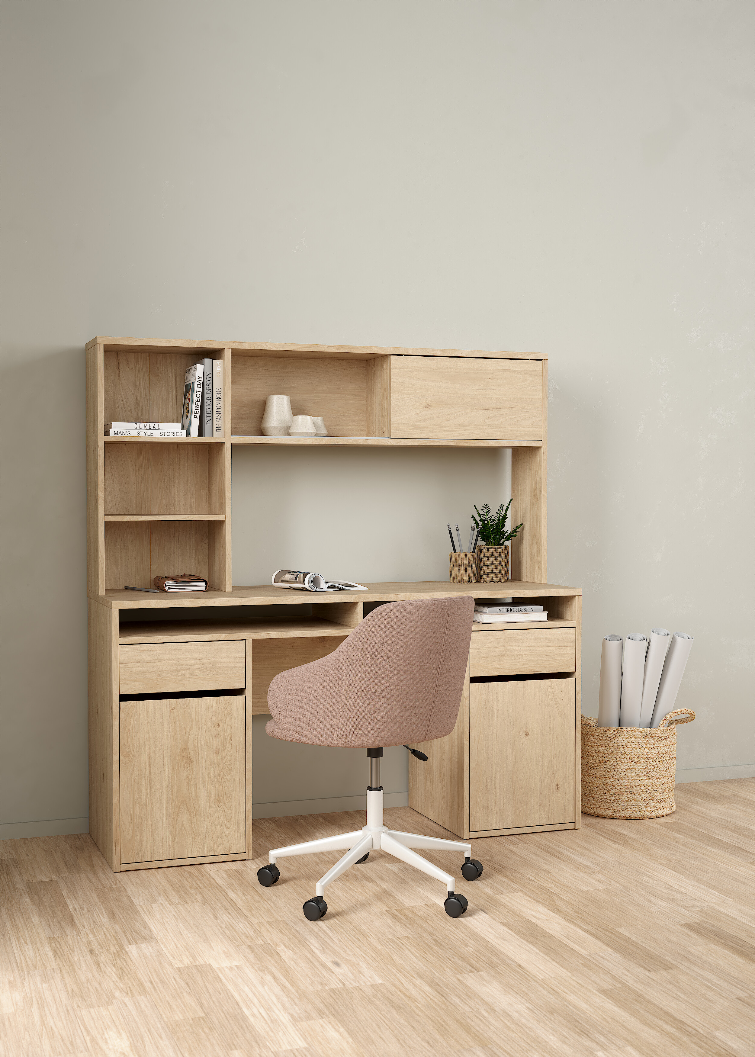 Biurko z nadstawką Function Plus