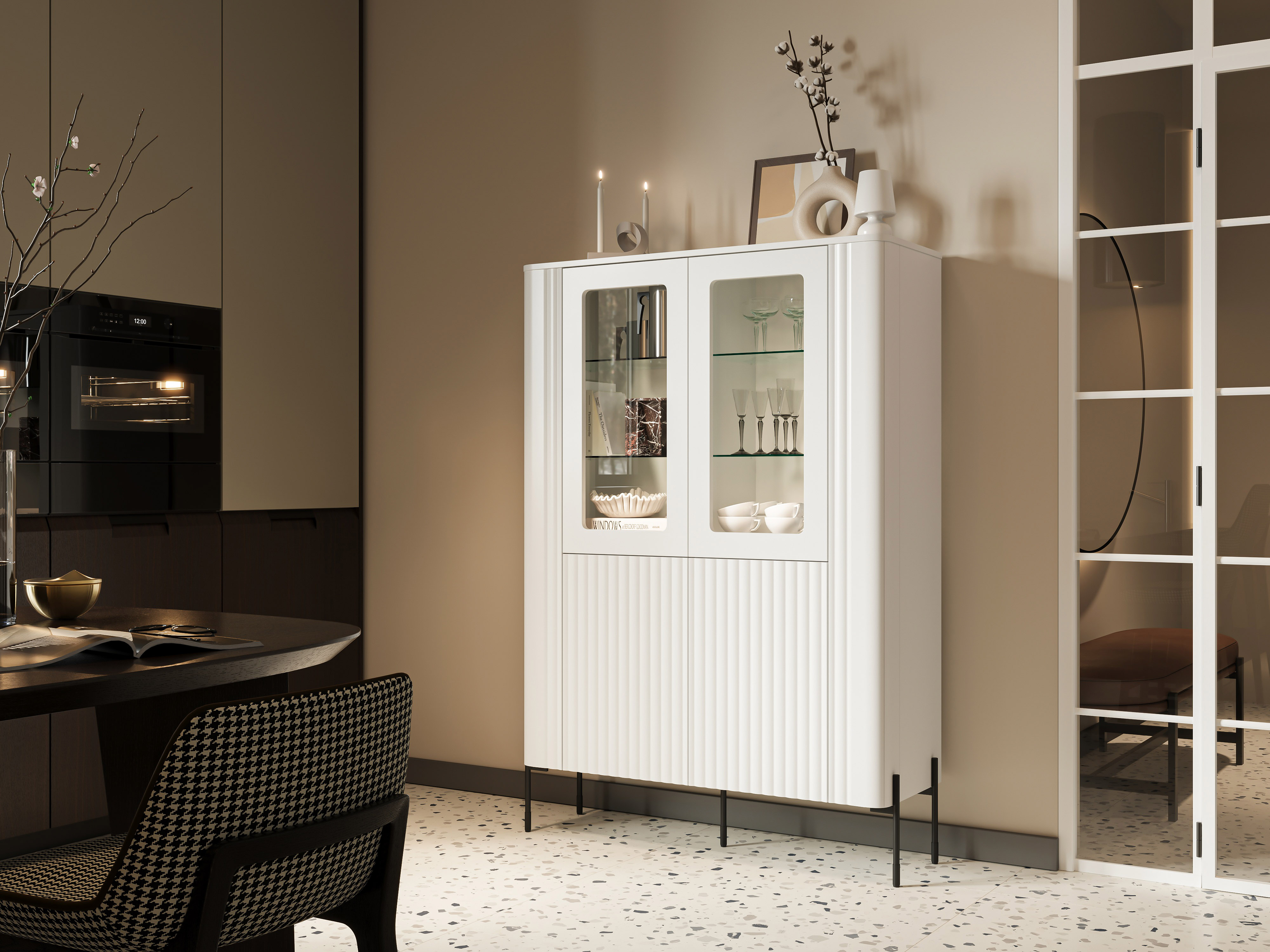 Szklane meble: stoliki i witryny z hartowanego szkła – czy są praktyczne?