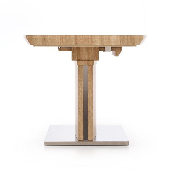 Stół rozkładany dąb sonoma mat 160 - 220 x 90 cm Rafaello