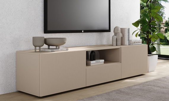 Szafka RTV kaszmir mat 184 cm Corda