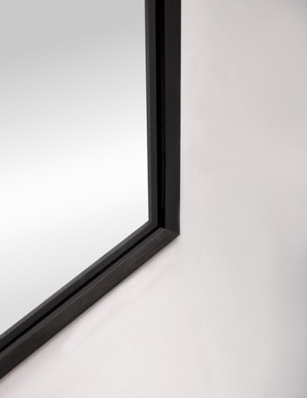 Lustro w ramie czarnej 60 x 120 cm Curio
