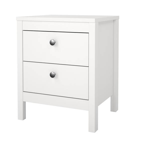 Szafka nocna biała mat 44 cm Madrid 