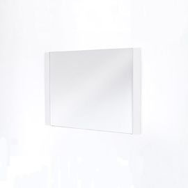 Lustro do przedpokoju białe 90 x 68 cm Ramona