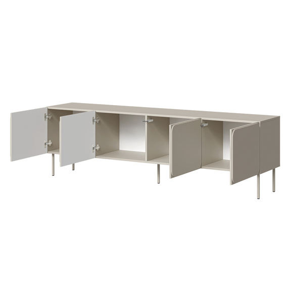 Szafka RTV kaszmir mat 200 cm Verno