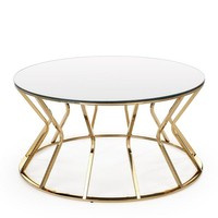 transparentny || złoty