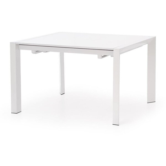 Stół rozkładany biały połysk 130 - 250 x 80 cm Stanford XL