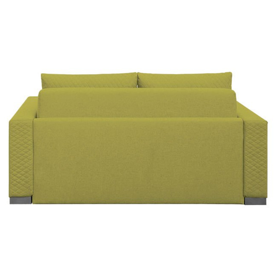 Sofa 2-osobowa tapicerowana zielona Derpik
