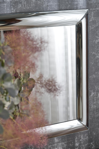 Lustro w ramie srebrnej  72 x 162 cm Abisso