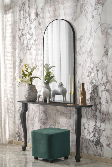 Lustro w ramie czarnej 60 x 120 cm Curio