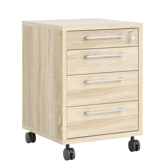 Kontenerek pod biurko dąb sonoma mat 48 x 49 x 68 cm Prima