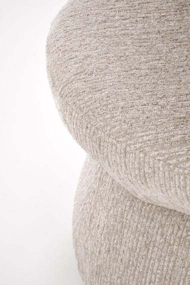 Krzesło do jadalni tapicerowane beżowe K581