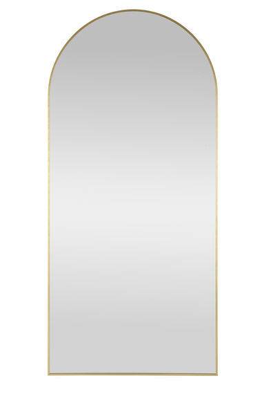 Lustro w ramie złotej 60 x 120 cm Curio