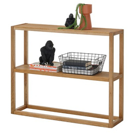 Konsola z półką dąb olejowany 99 cm Soline