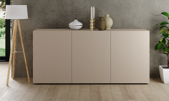 Komoda z drzwiami kaszmir mat 181 cm Corda