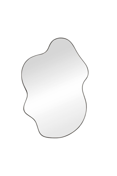 Lustro w ramie czarnej 56 x 90 cm Essent