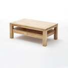 Stolik kawowy z szufladami buk mat 115 x 70 cm Ramzey