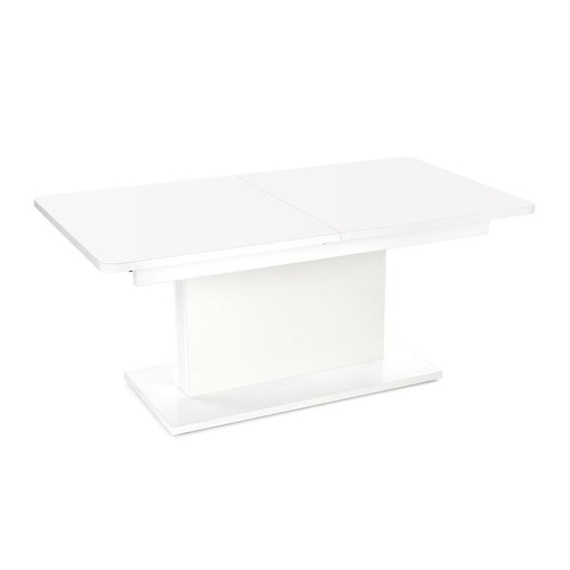 Ławostół rozkładany biały mat 126 - 167 x 70 cm Busetti