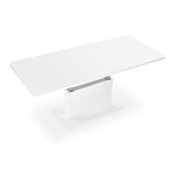 Ławostół rozkładany biały mat 126 - 167 x 70 cm Busetti