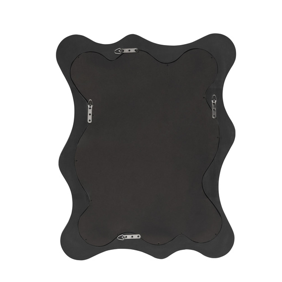 Lustro w ramie srebrnej 70 x 90 cm Deco