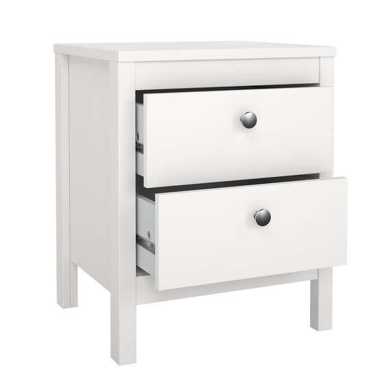 Szafka nocna biała mat 44 cm Madrid 