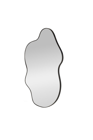 Lustro w ramie czarnej 56 x 90 cm Essent