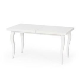 Stół rozkładany biały mat 140-180 x 80 cm Rossini