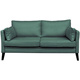 Sofa 3-osobowa tapicerowana zielona Holly