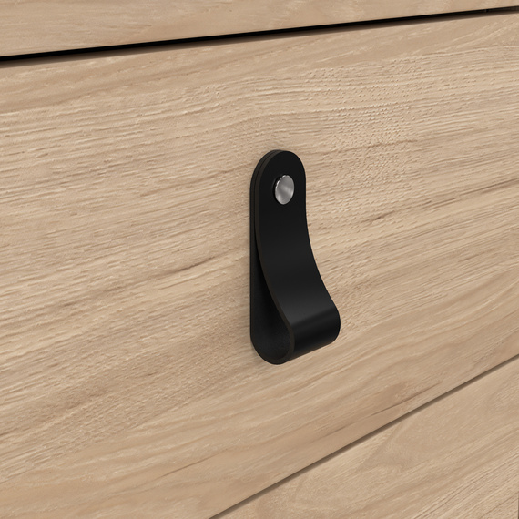 Biurko Madrid 120 x 48 x 76 cm, 3 szuflady, jackson hickory