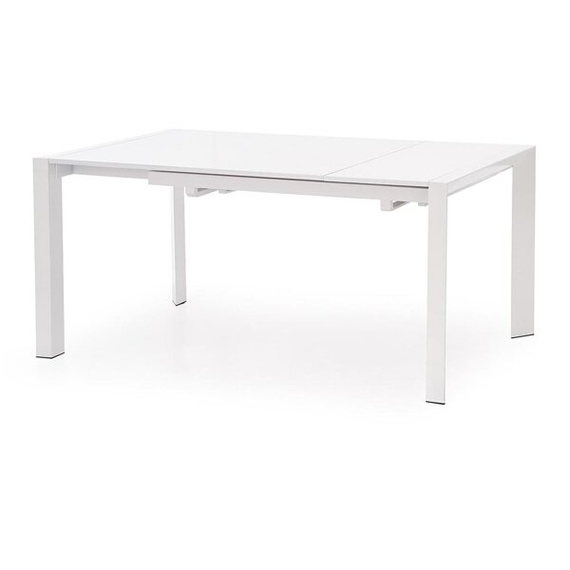 Stół rozkładany biały połysk 130 - 250 x 80 cm Stanford XL