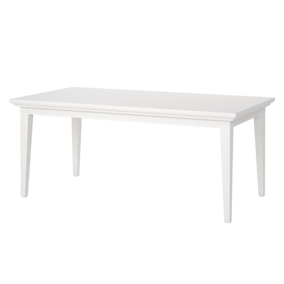 Stół rozkładany biały mat 180 - 276 x 95 cm Paris