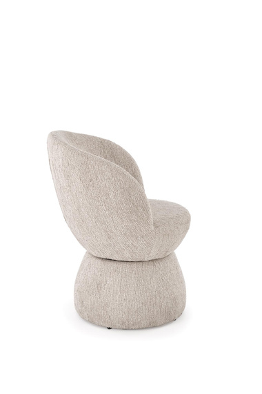 Krzesło do jadalni tapicerowane beżowe K581