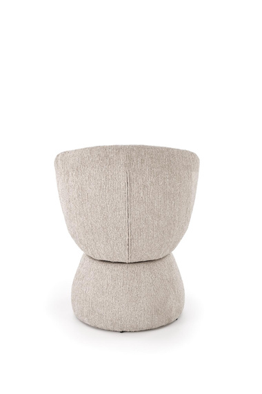 Krzesło do jadalni tapicerowane beżowe K581