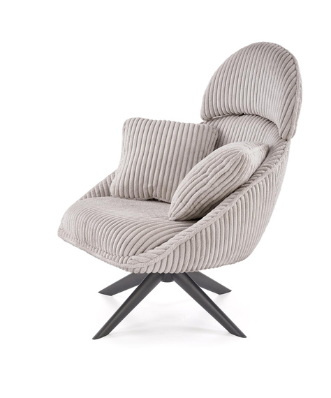 Fotel wypoczynkowy tapicerowany cappuccino Merry 2