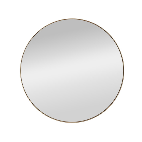 Lustro okrągłe złote 70 cm Patina