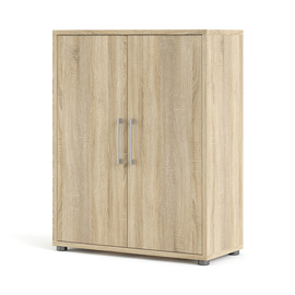 Szafka biurowa dwudrzwiowa dąb sonoma mat 89 cm Prima