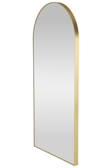 Lustro w ramie złotej 60 x 120 cm Curio