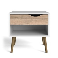 biały || dąb sonoma