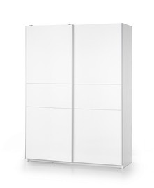 Szafa przesuwna biała połysk 153 x 210 cm Lima