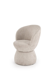 Krzesło do jadalni tapicerowane beżowe K581