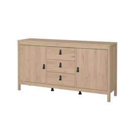 Komoda z szufladami i drzwiami jackson hickory 151 cm Madrid