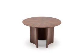 Stół okrągły orzech mat 120 cm Caldo 
