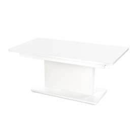 Ławostół rozkładany biały mat 126 - 167 x 70 cm Busetti