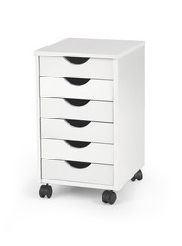 Kontenerek pod biurko biały mat 37 x 41 x 63 cm Simon 2 