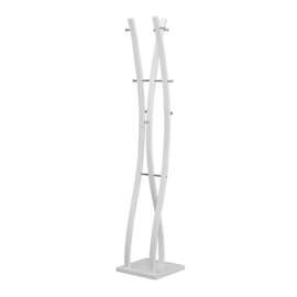 Wieszak stojący biały mat 179 cm W50