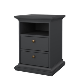Szafka nocna szara mat 44 cm Paris
