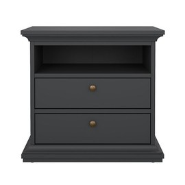 Szafka nocna szara mat 63 cm Paris