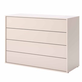 Komoda z szufladami kaszmir mat 110 cm Bruno