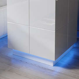 Oświetlenie do szafek nocnych Sally niebieskie 